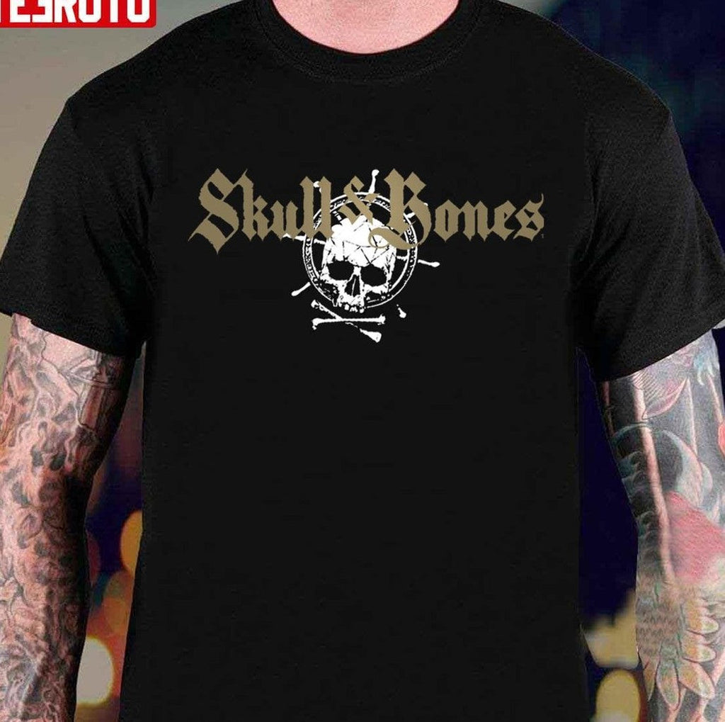 Skull And Bones Logo Vintage Unisex T-Shirt