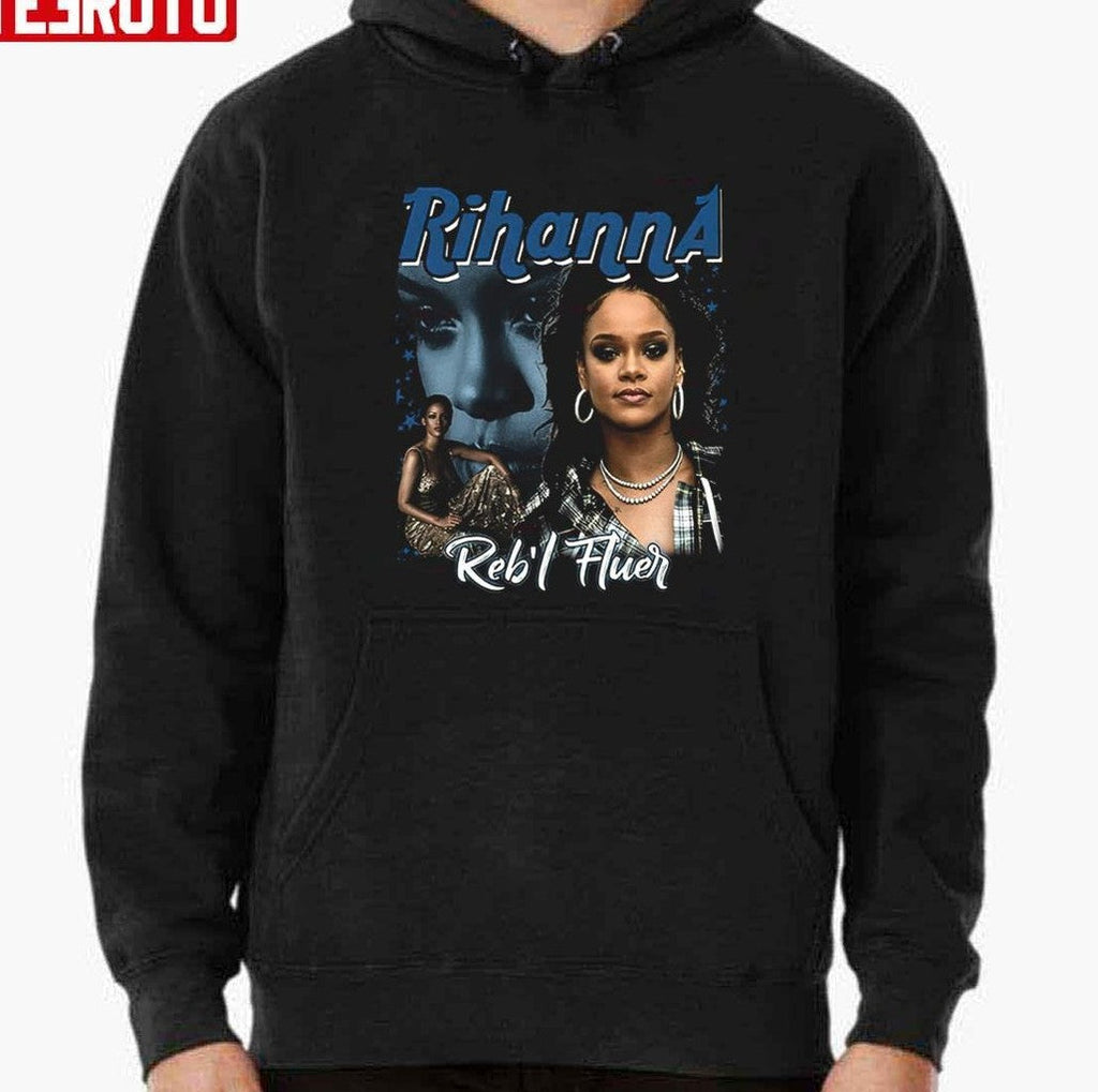 Rihanna Vintage 90s Hip Hop Rap Unisex T-Shirt
