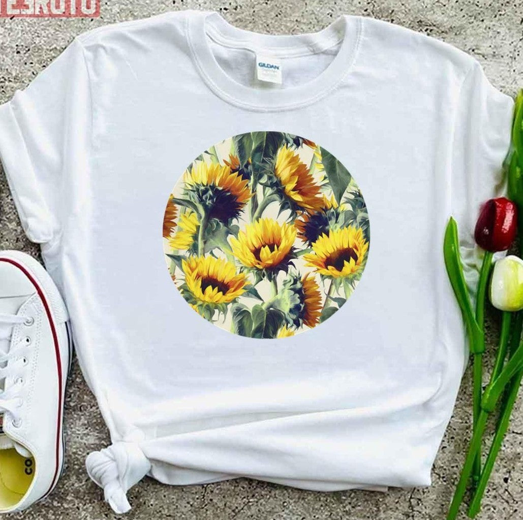 Sunflowers Forever Vintage Unisex T-Shirt