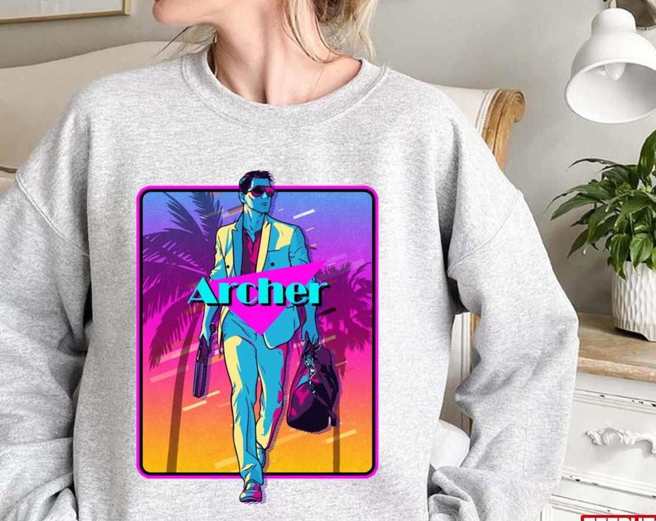 Archer 1980s Design Unisex T-Shirt