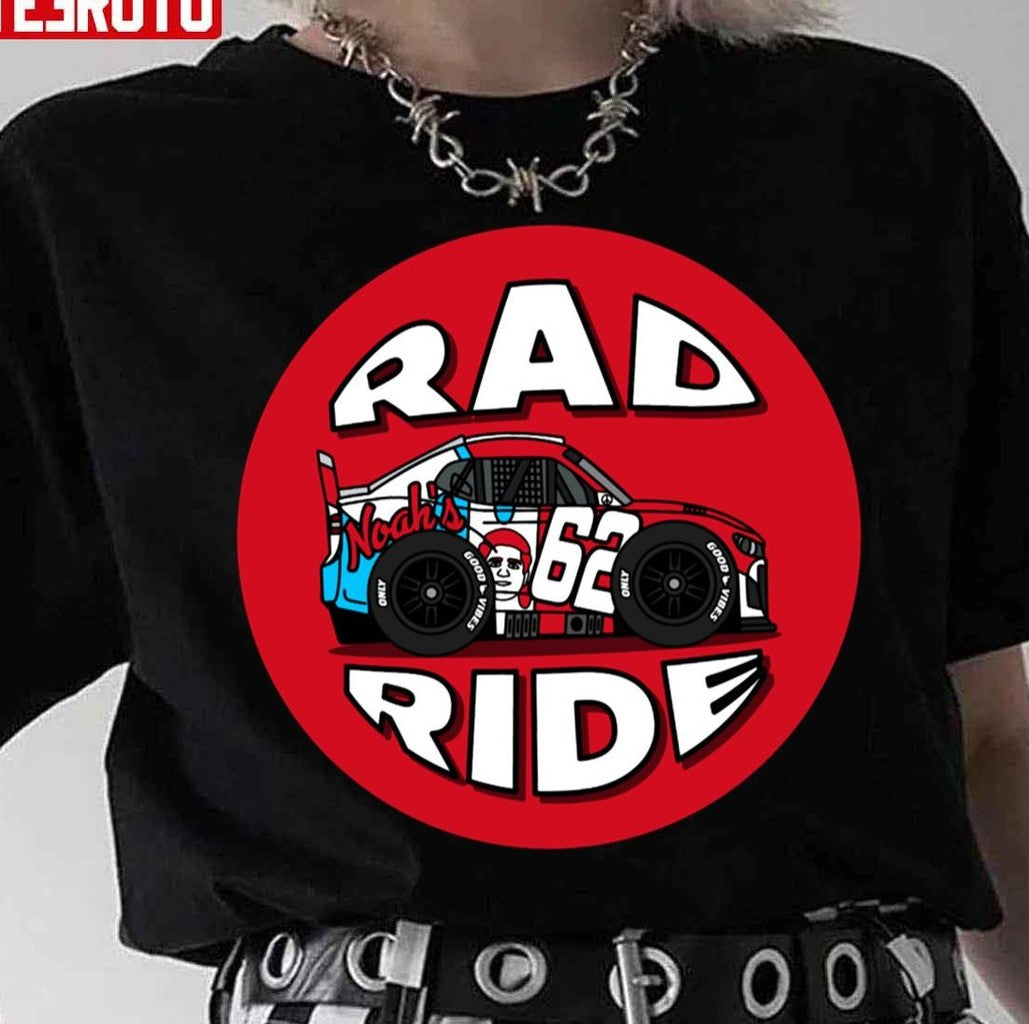 Noah's Rad Ride Noah Gragson Unisex T-Shirt