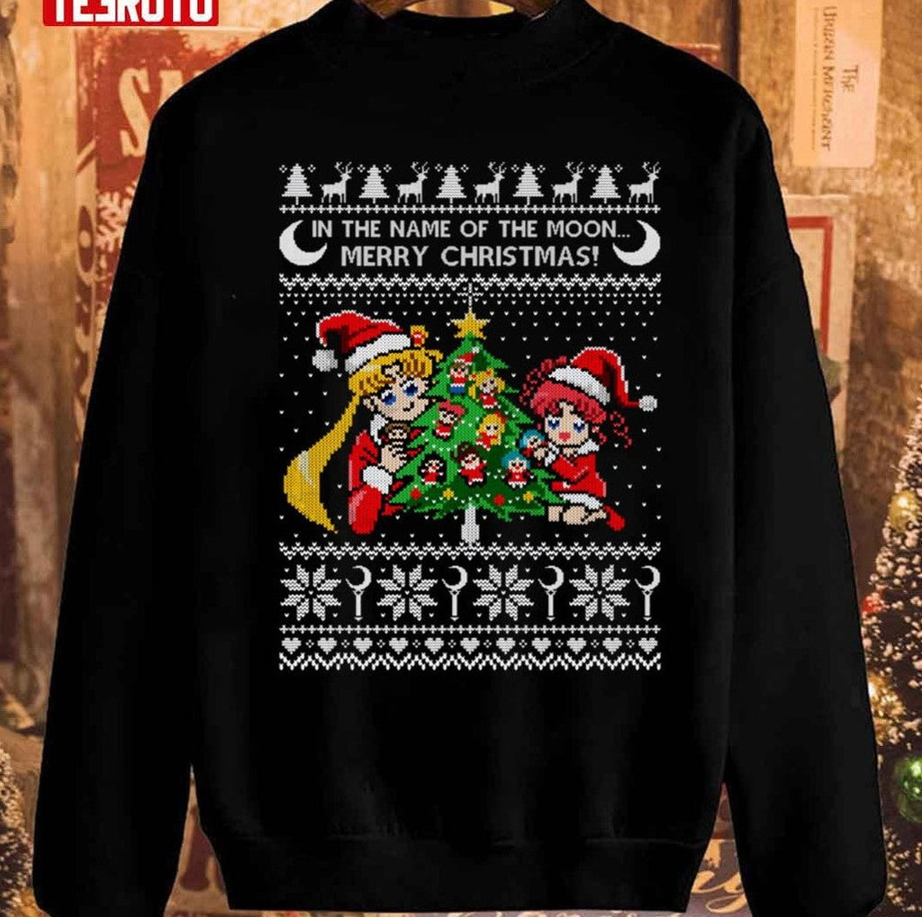 Sailor Moon Christmas Vintage Sweatshirt