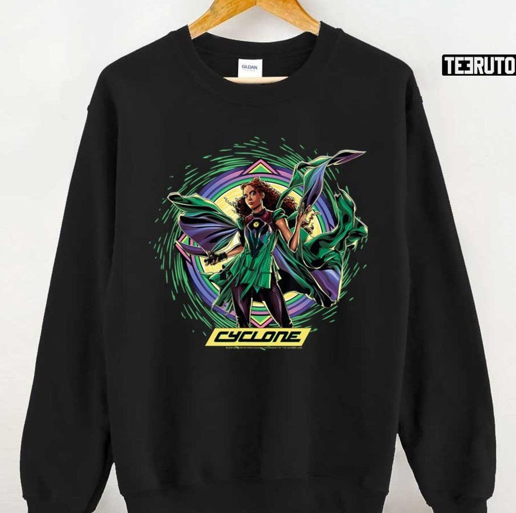Black Adam Cyclone Amazing Artwork Unisex T-shirt