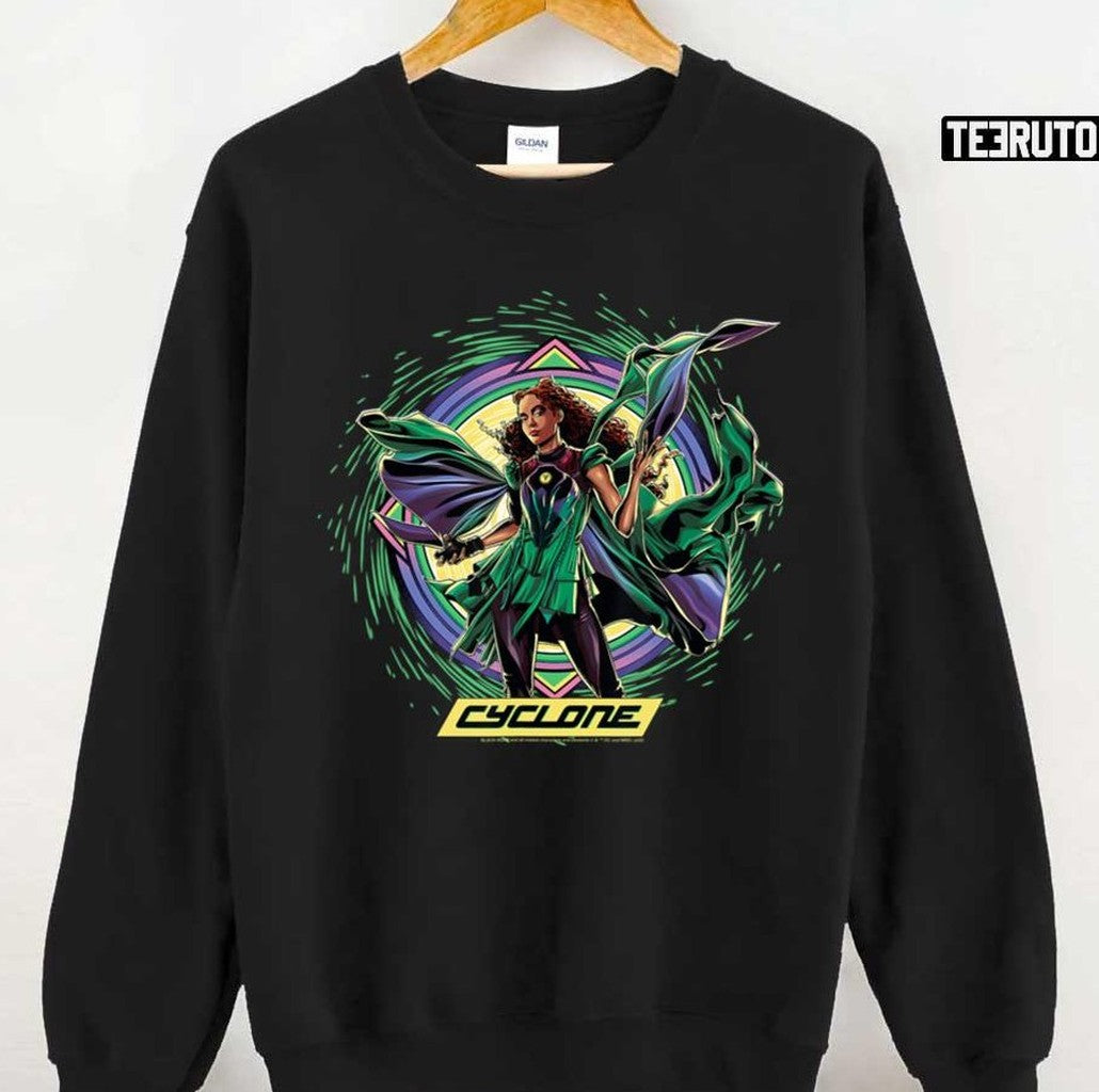 Black Adam Cyclone Amazing Artwork Unisex T-shirt