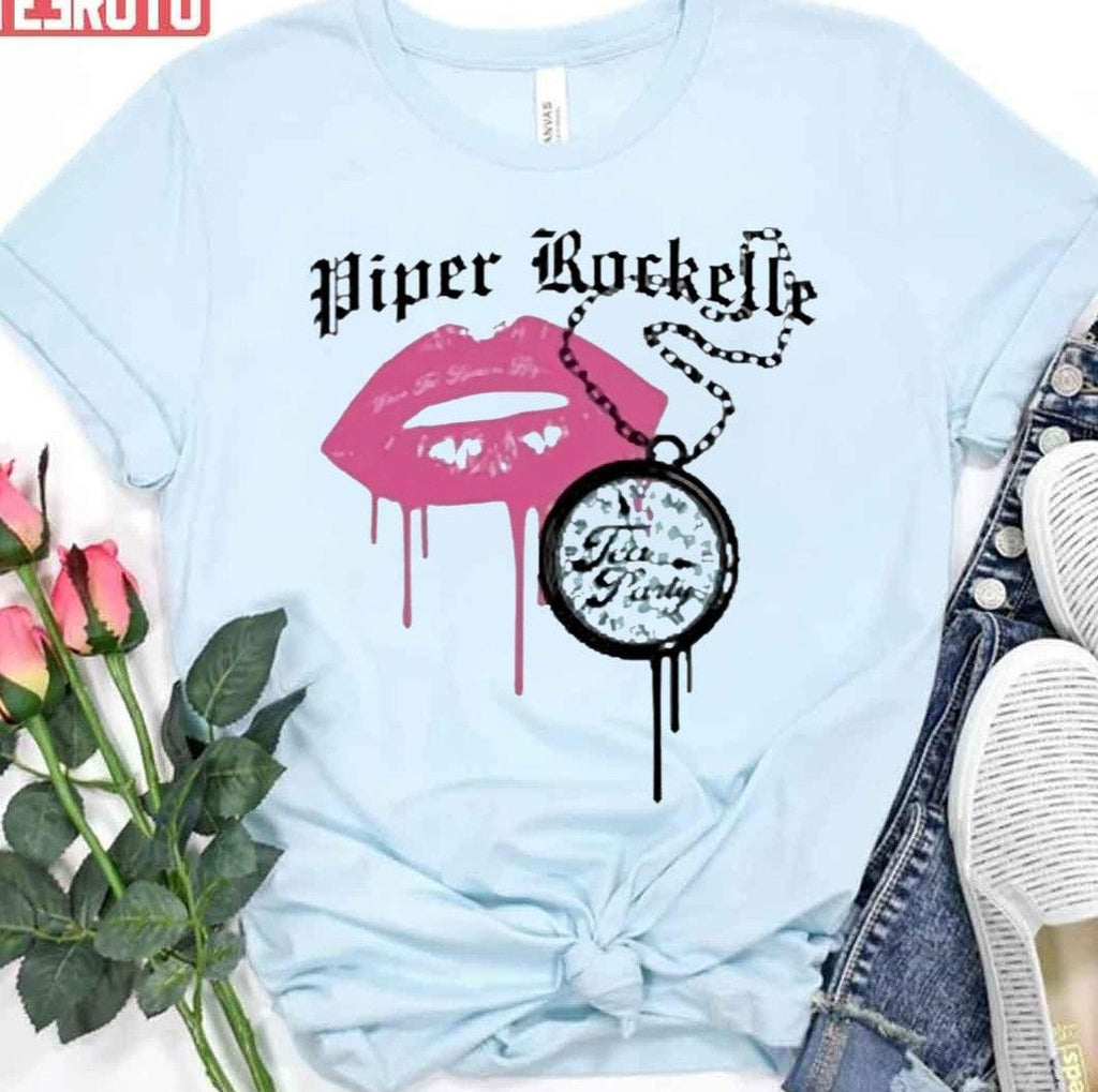 Tea Party Rumors Piper Rockelle Lip Unisex T-Shirt
