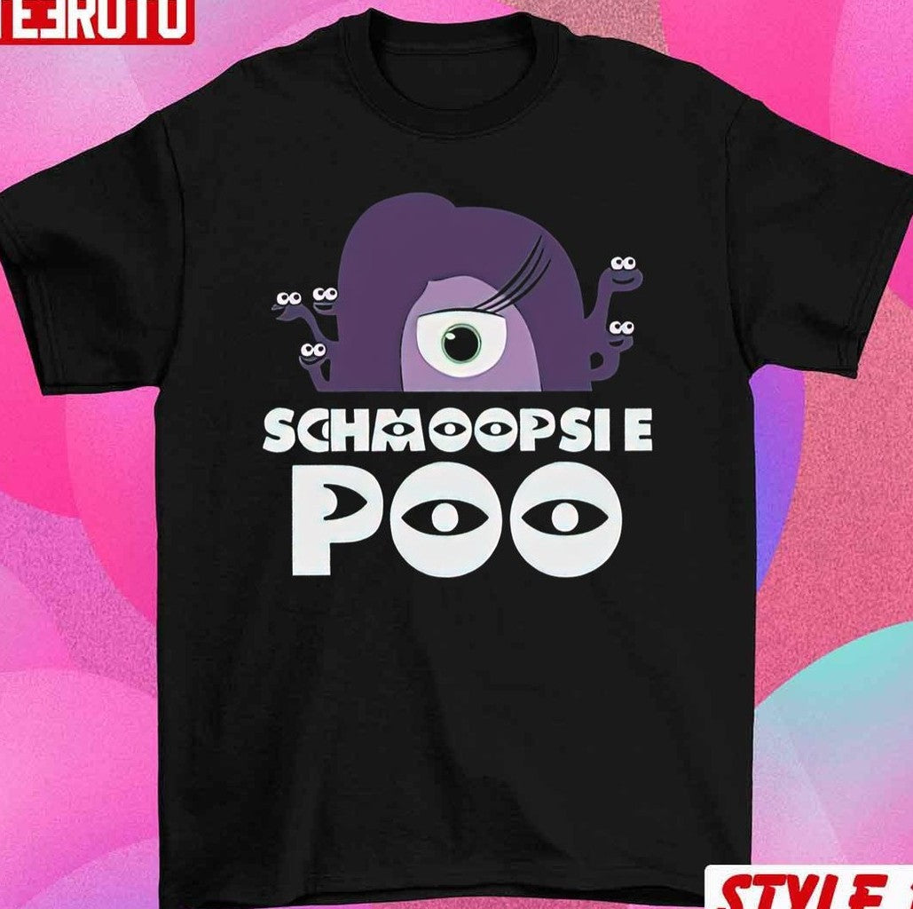Schmoopsie Poo Googly Bear Monsters Inc Mike Wazowski Valentine Matching Couple Sweatshirt