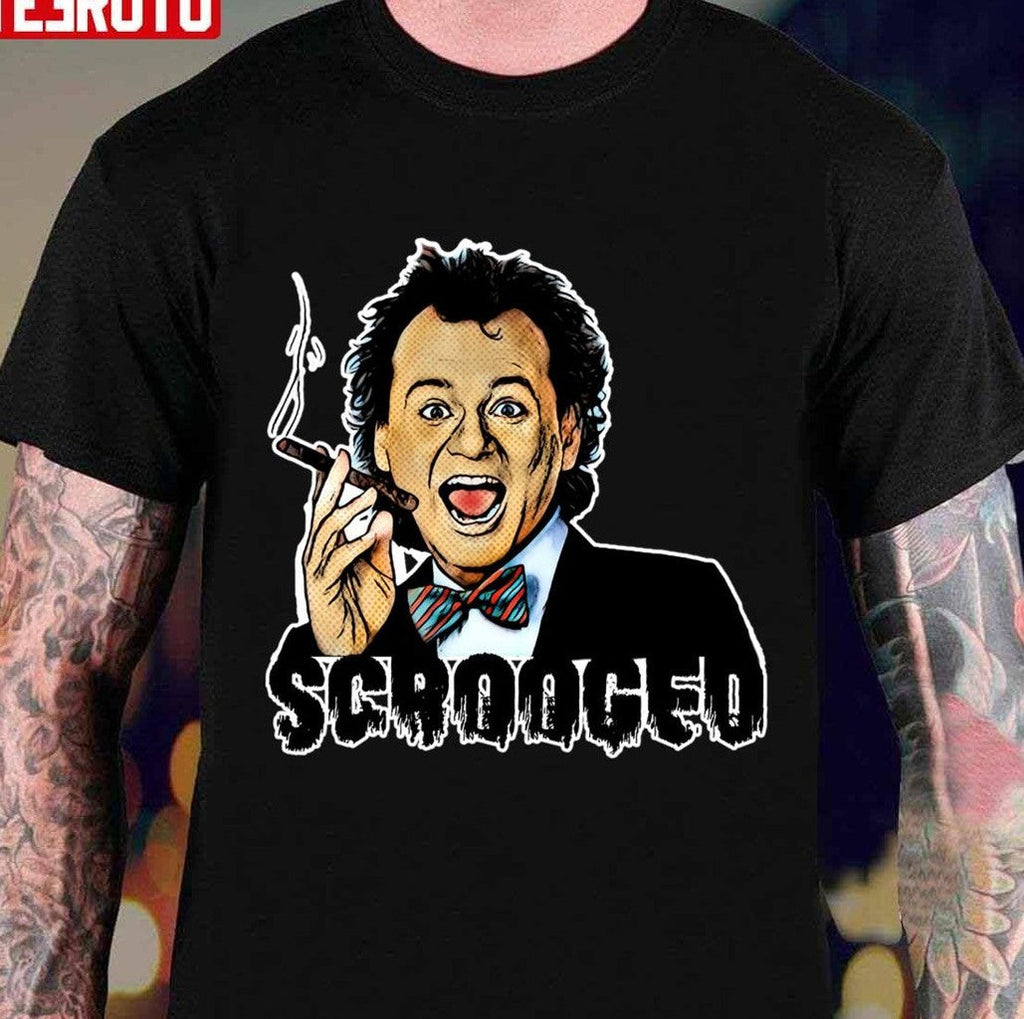 Scrooged Bill Smoking Unisex T-shirt