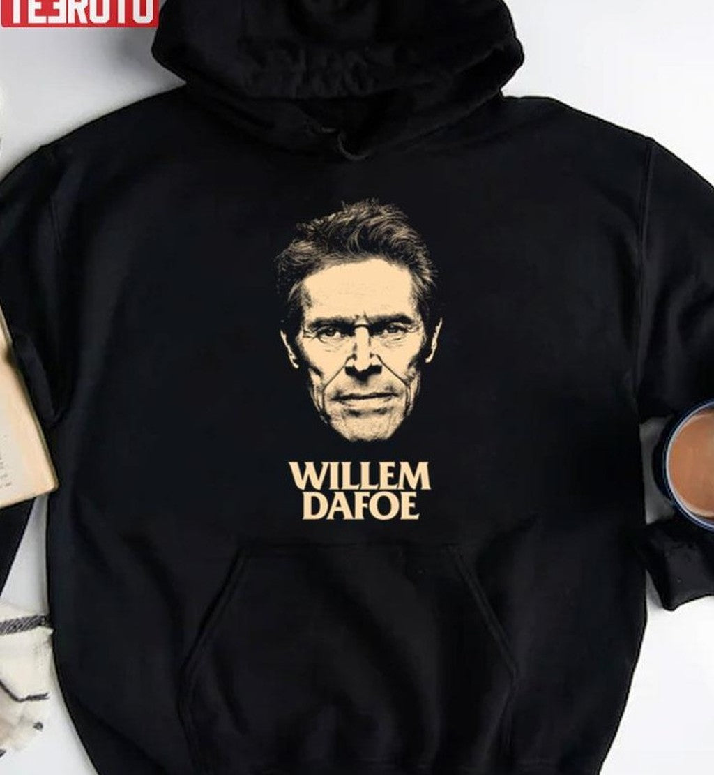 Portrait Of Actor Willem Dafoe Unisex T-Shirt