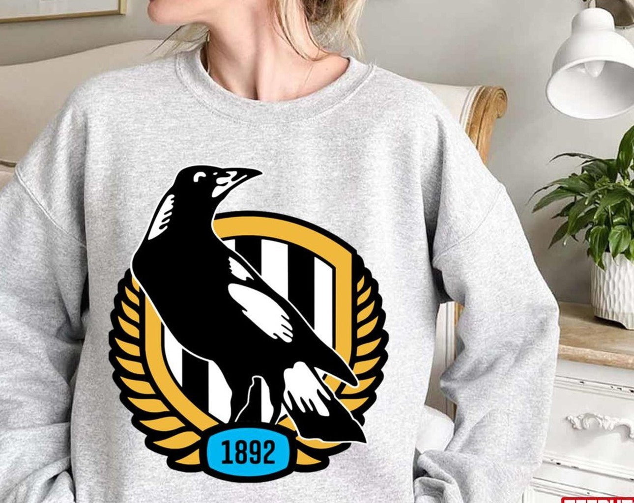 Newcastle United Logo Alternatif Unisex Sweatshirt