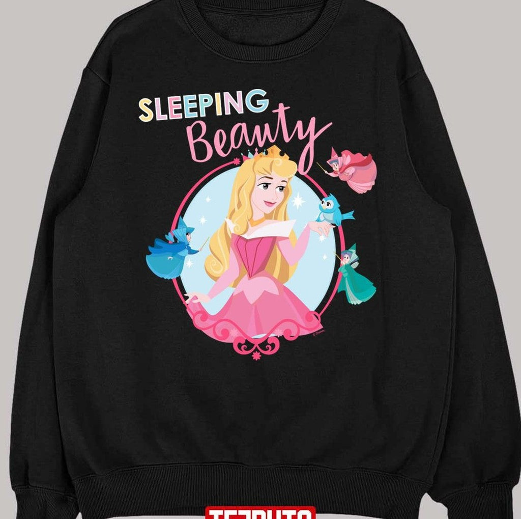 Sleeping Beauty With Fairy Godmothers Unisex T-Shirt