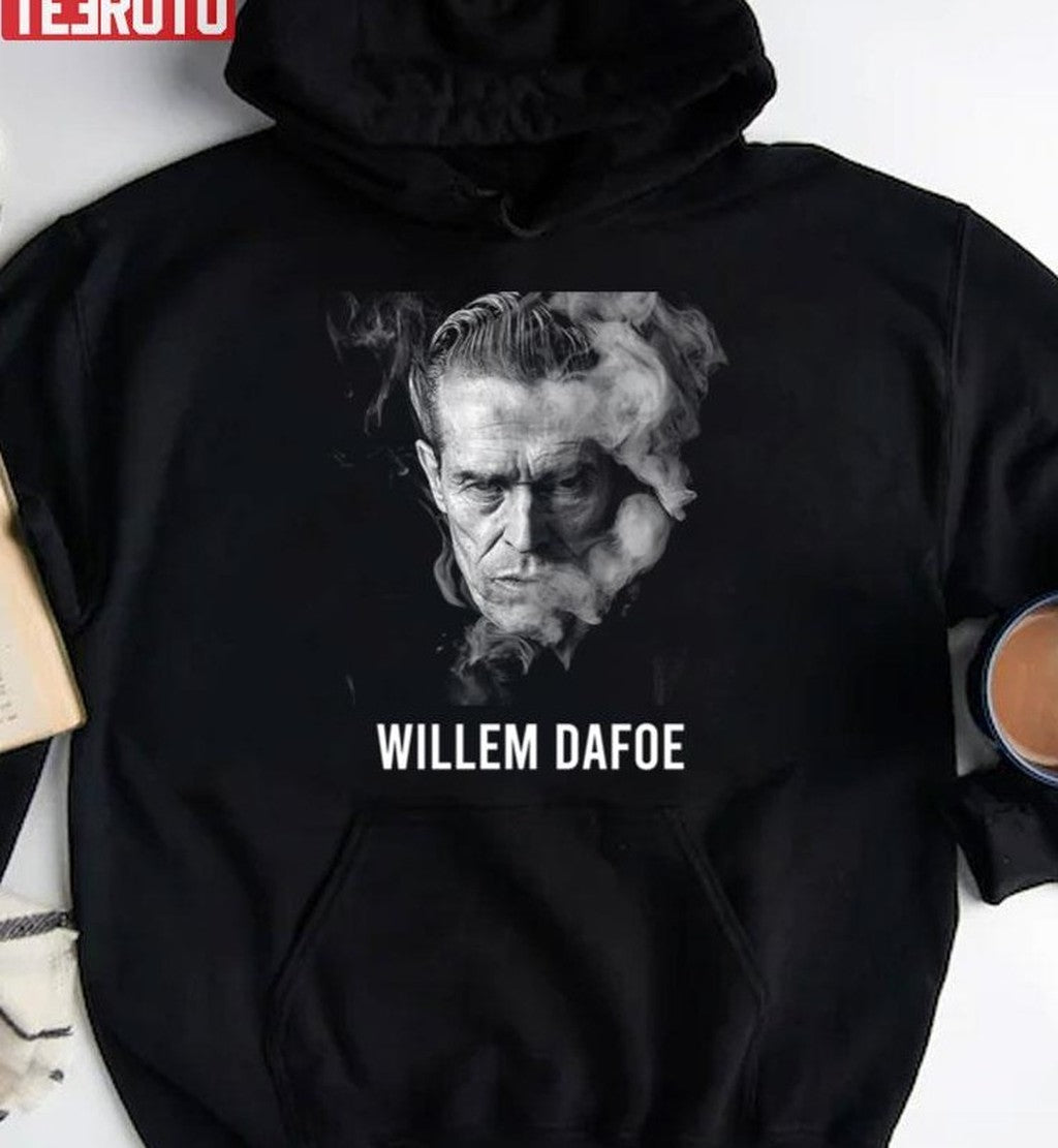 Smoke Design Willem Dafoe American Actor Unisex T-Shirt