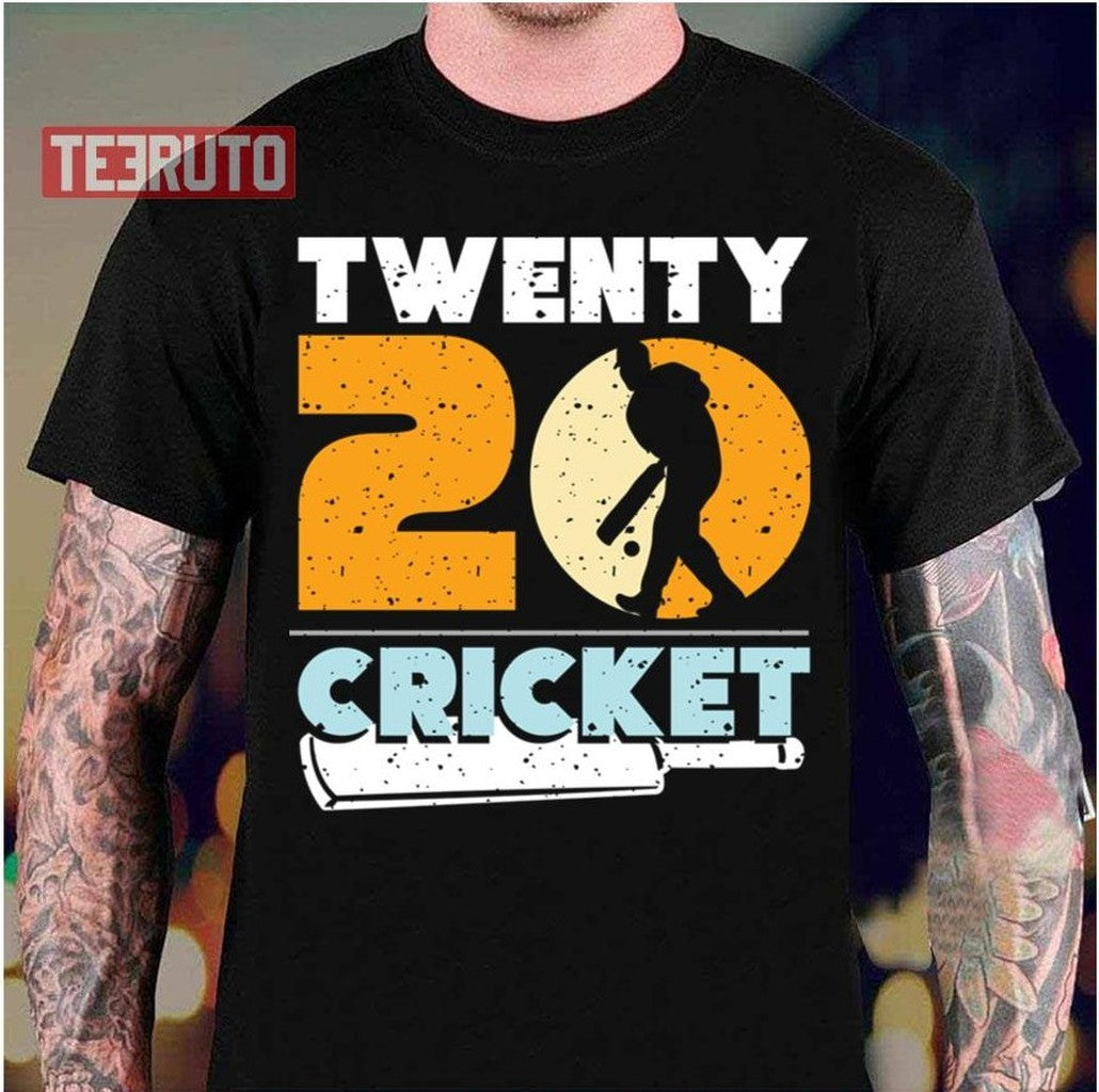 Player Sports Team Sport Twenty20 Cricket Unisex T-Shirt