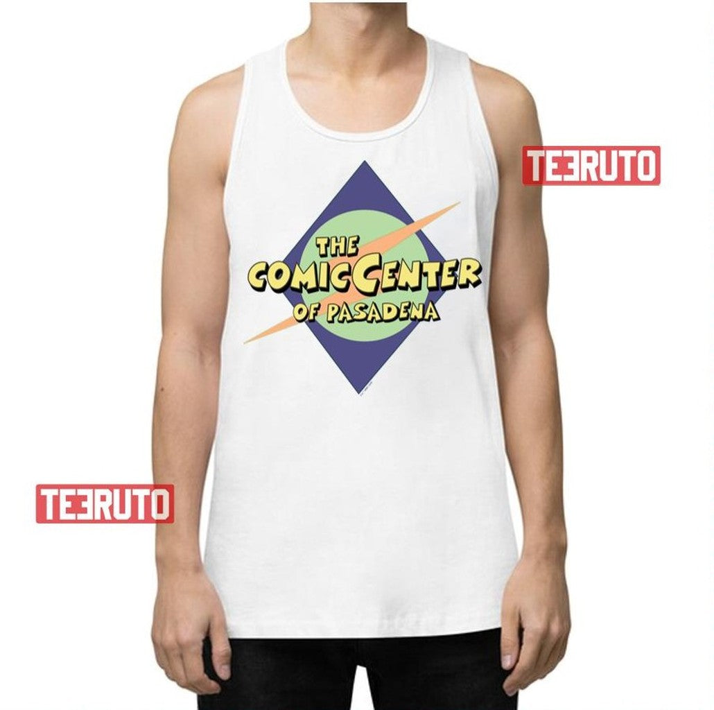 The Comic Center Of Pasadena The Big Bang Theory Unisex Tank Top