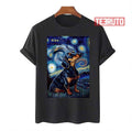 Starry Night Dachshund Graphic Unisex T-Shirt