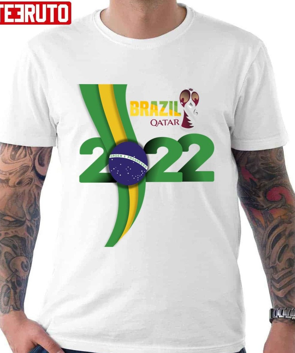 Best Brazil World Cup Qatar 2022 Fan Design Unisex Hoodie