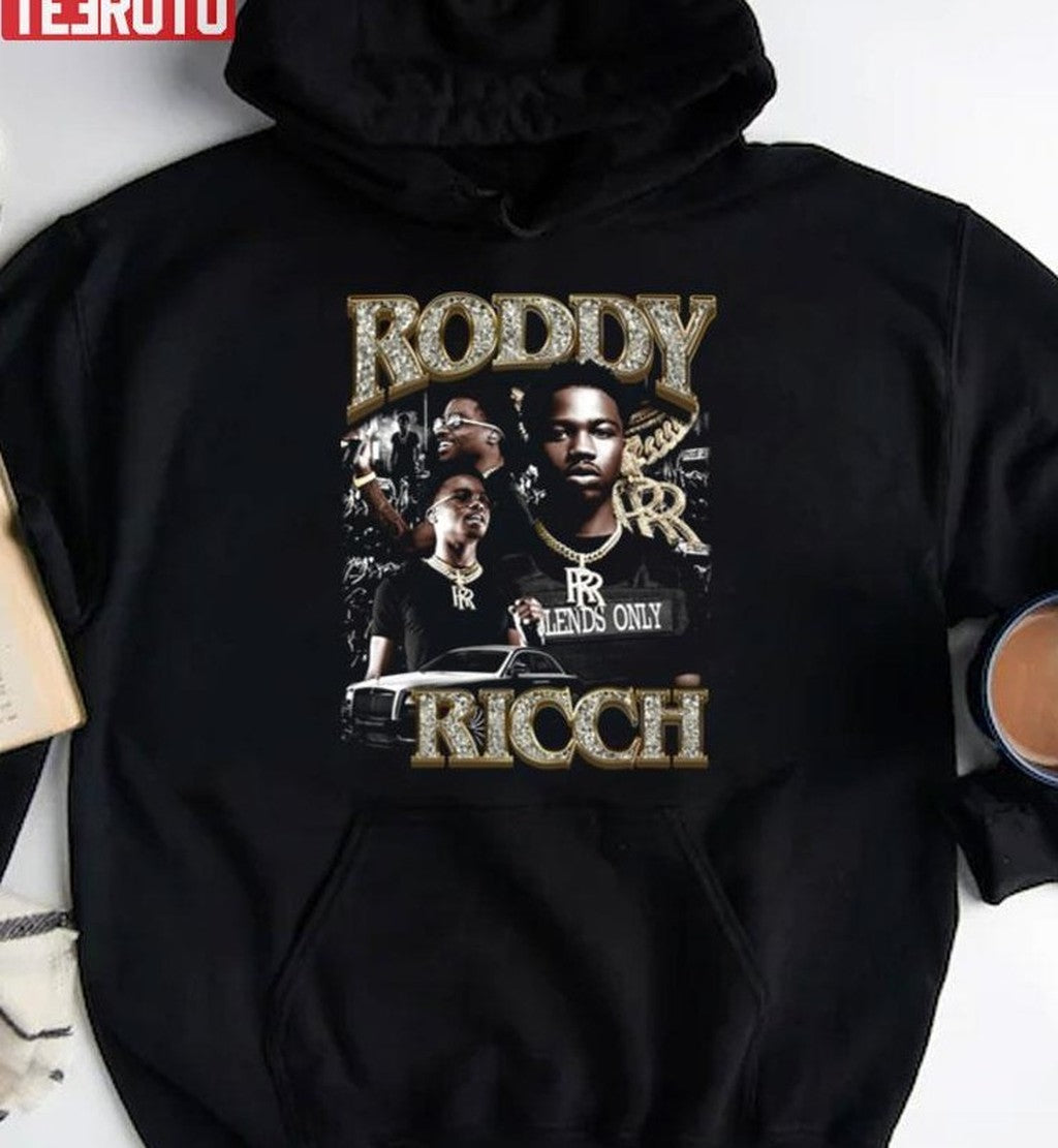 Roddy Ricch Funny 90s Design Unisex T-Shirt