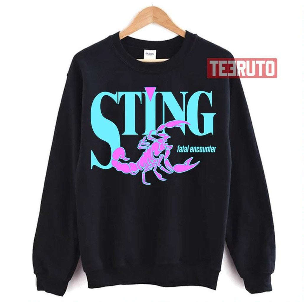 Sting Fatal Encounter Retro 90's Design Unisex Sweatshirt