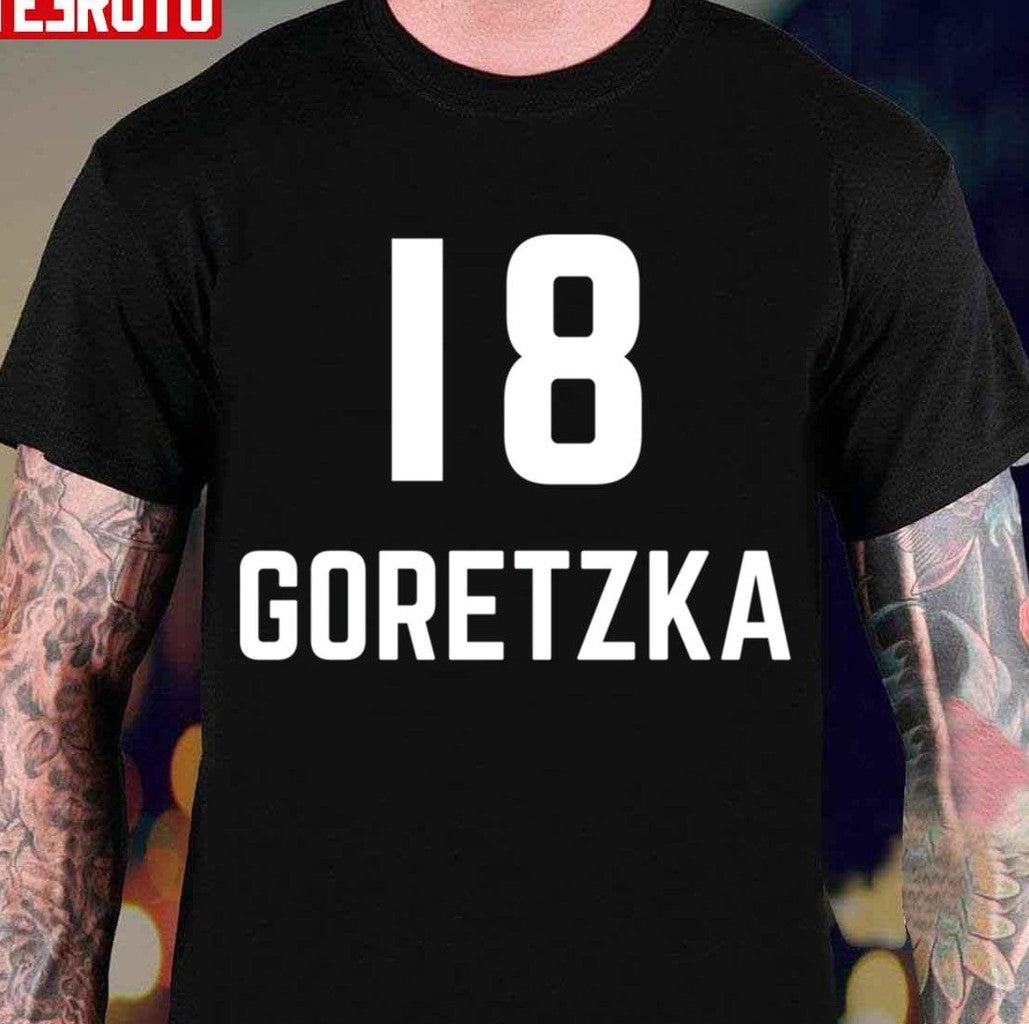 Number 18 Football Player Leon Goretzka Unisex Hoodie
