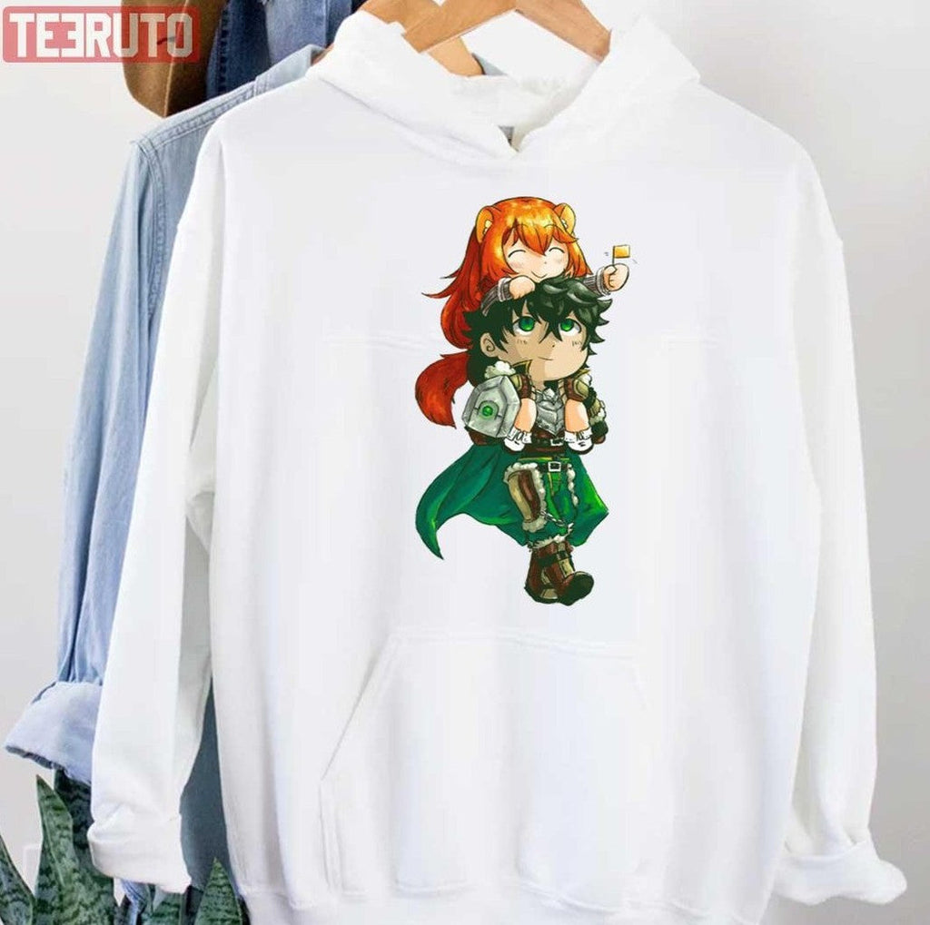 Naofumi Iwatani Cute Chibi The Rising Of The Shield Hero Unisex Hoodie