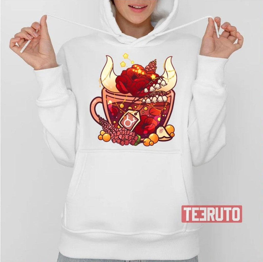 Taurus Zodiac Teacup Unisex Sweatshirt