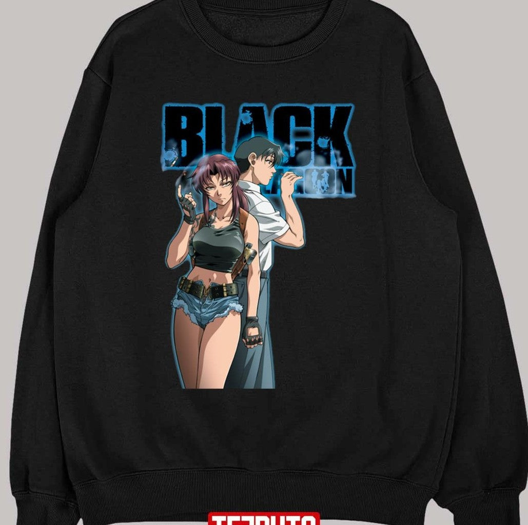 Rokurou Revy Duo Black Lagoon Anime Unisex T-shirt