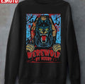 Scary Werewolf By Night Halloween Horror Design Unisex Sweatshirt