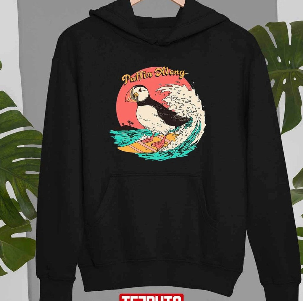 Puffin Along Unisex T-Shirt