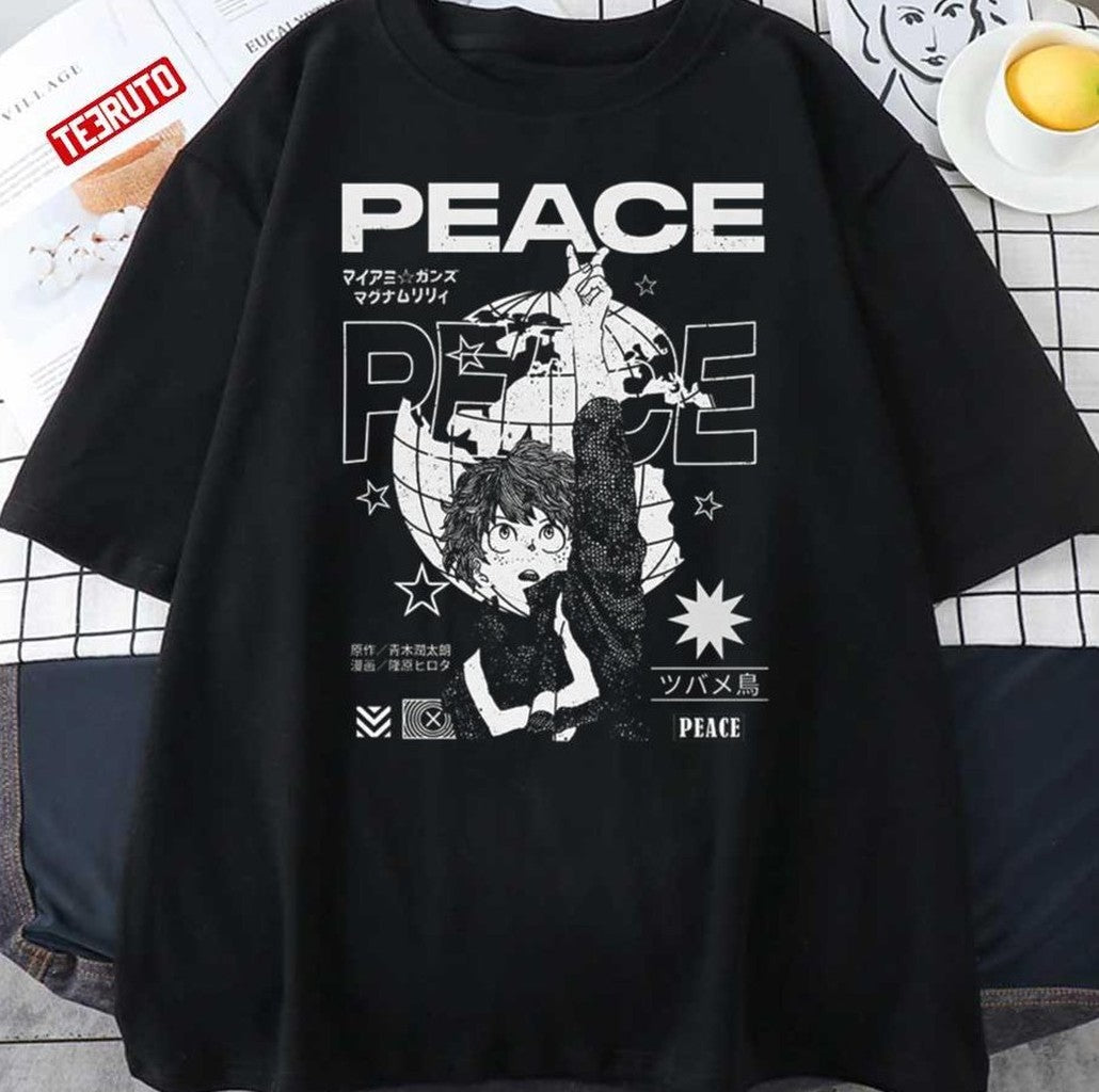 My Hero Academia Anime Izuku Midoriya PEACE Unisex Sweatshirt