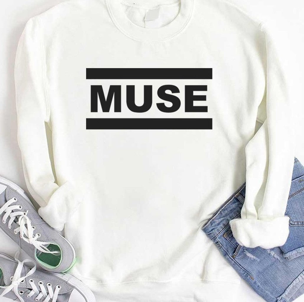 Official Black Logo Muse Band Unisex Hoodie