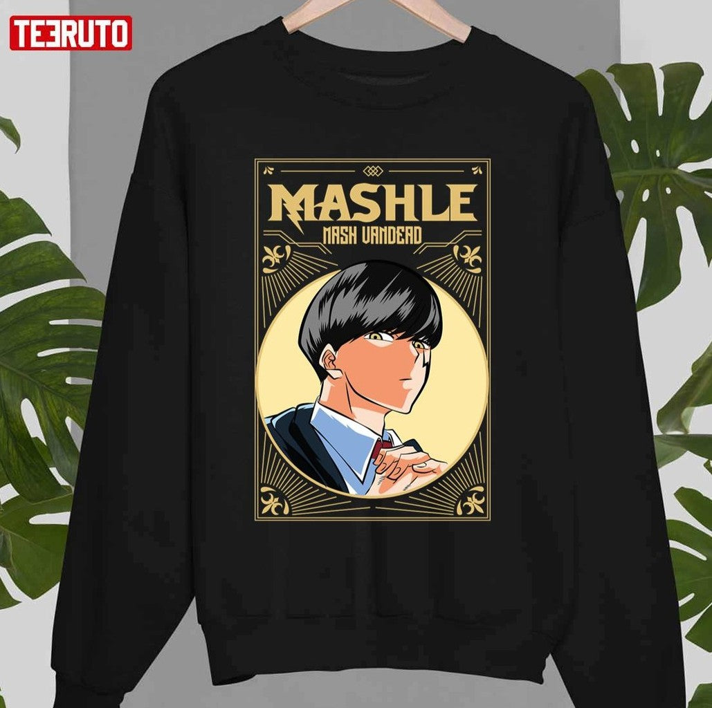 Poster Style Mashle Magic And Muscles Mash Vandead Artwork Unisex T-Shirt