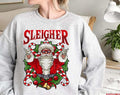 Sleigher Santa Claus Heavy Metal Rock Christmas Unisex Sweatshirt