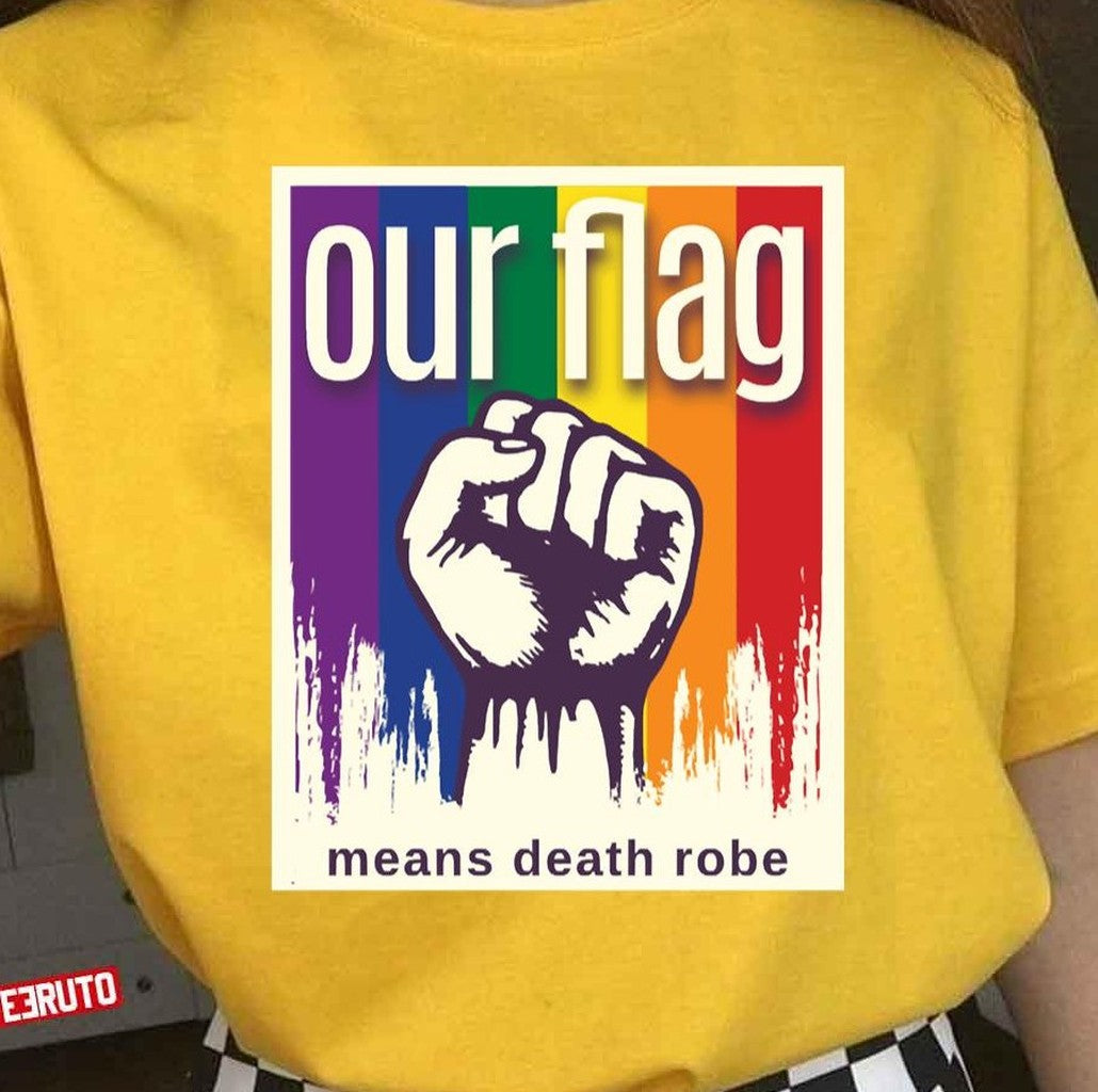 Our Flag Means Death Robe Rainobow Unisex T-Shirt