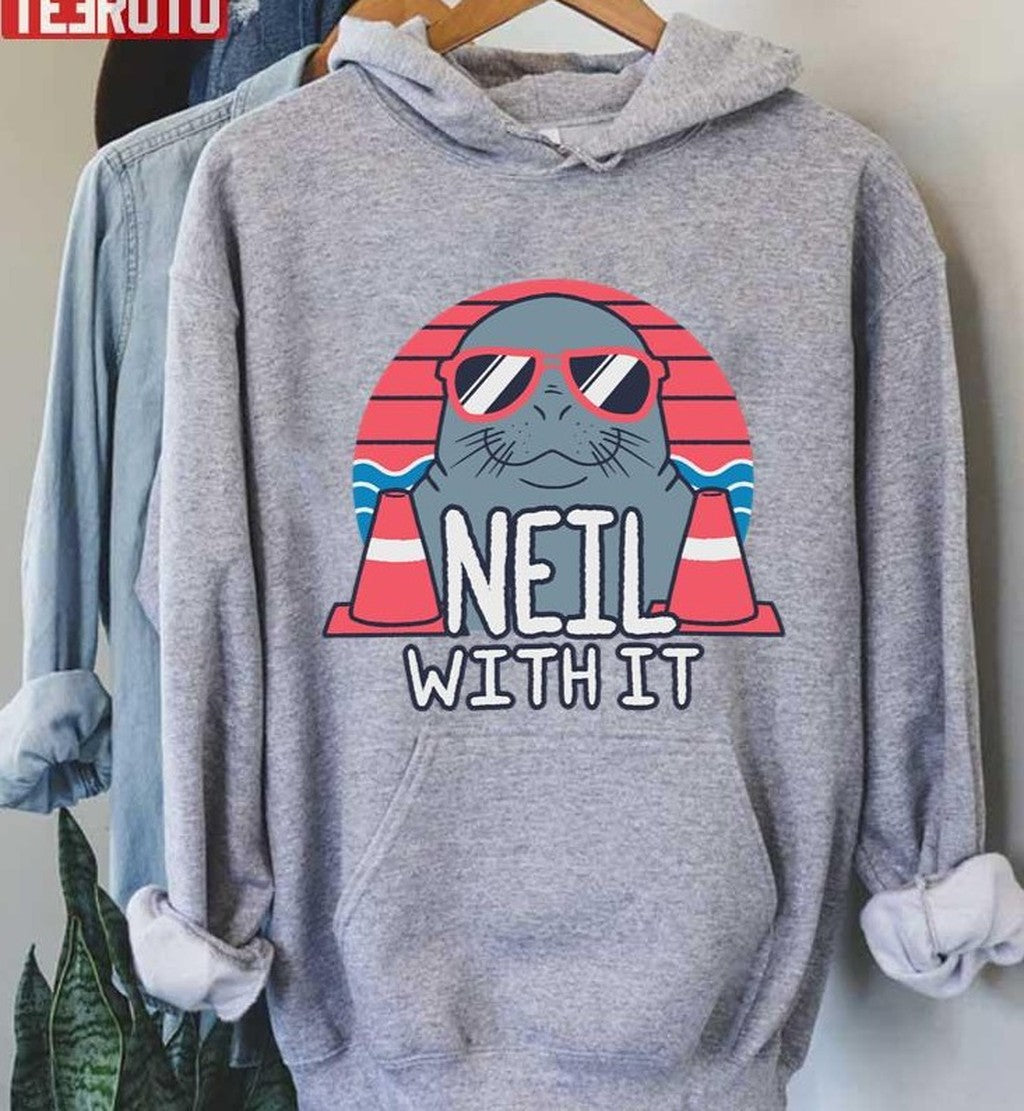 Neil The Seal Deal With It Unisex T-Shirt