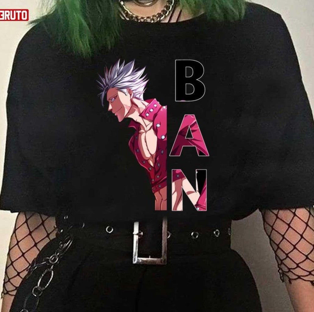 Ban Geometric Design Seven Deadly Sins Vanilla Ice Unisex T-Shirt