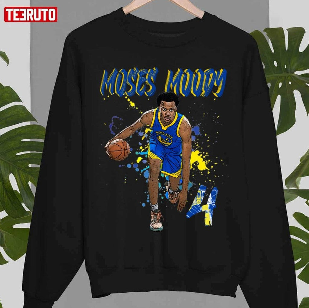 Moses Moody Cartoon Design Basketball Unisex Sweatshirt