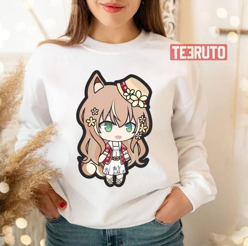 New Costume Hololive Ayunda Risu Unisex Sweatshirt