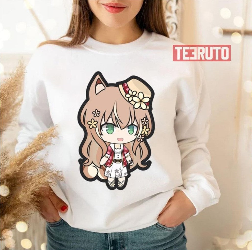 New Costume Hololive Ayunda Risu Unisex Sweatshirt