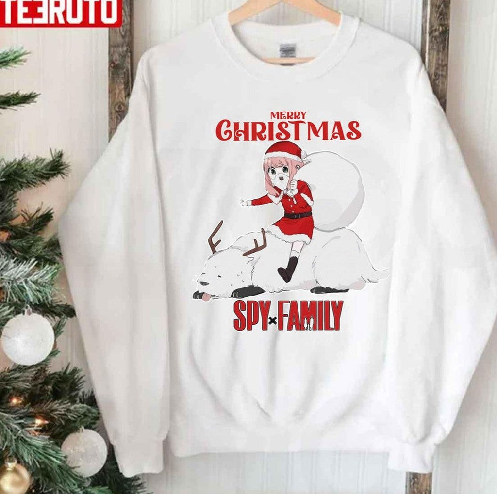 Reindeer Bond And Anya Spy X Family Christmas Unisex Sweatshirt