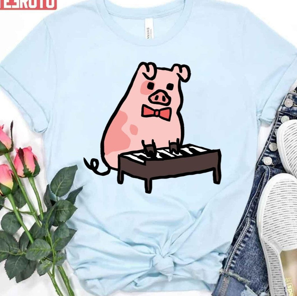 Most Used Cute Piggy Pusheen Unisex T-Shirt