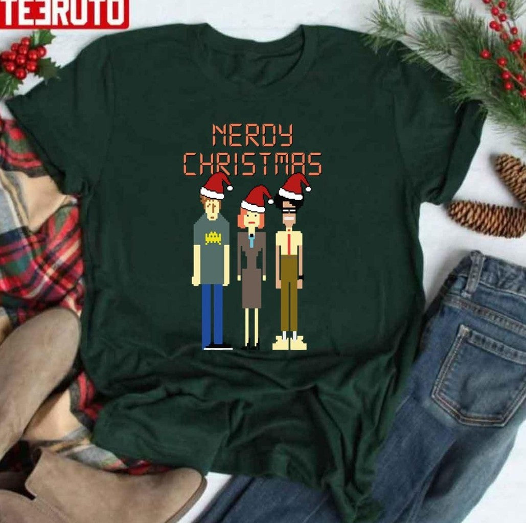 Nerdy Christmas Unisex Sweatshirt