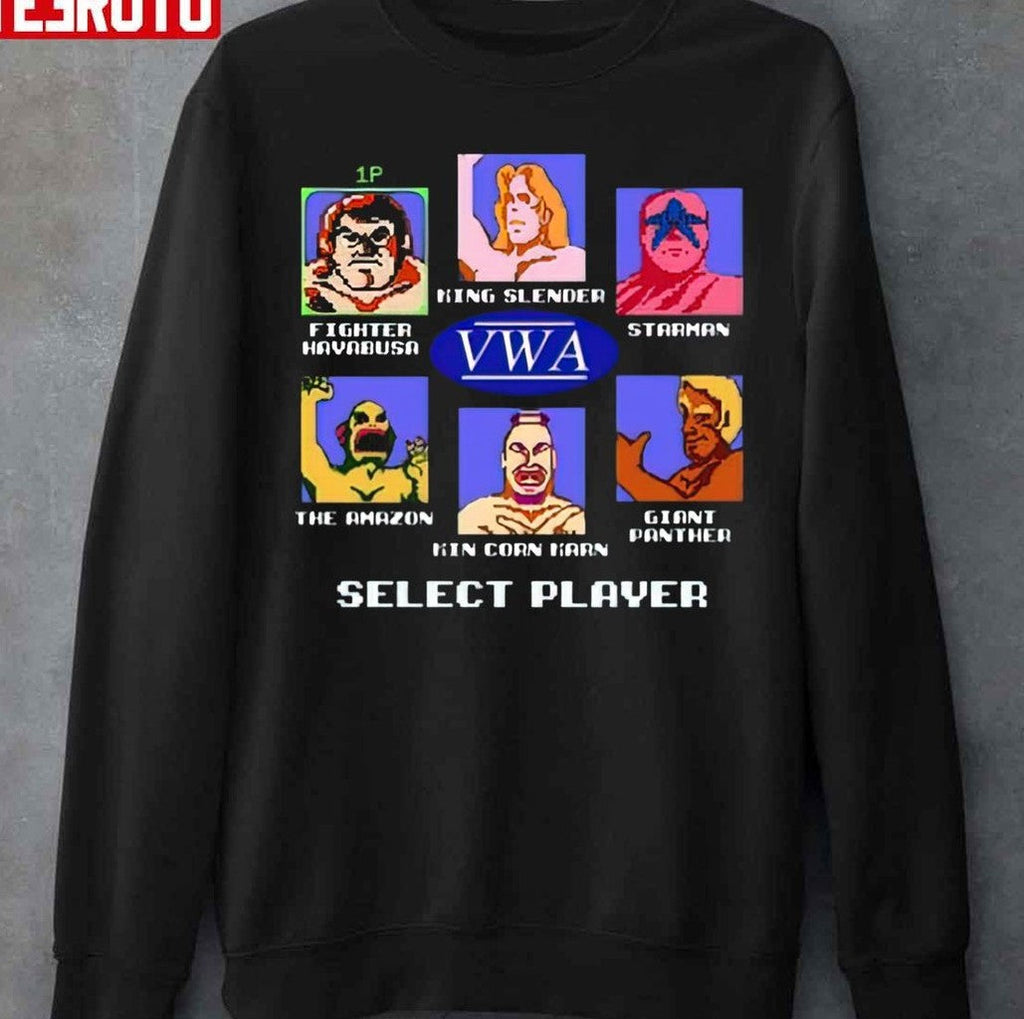 Pro Wrestling VWA Select Player Unisex T-Shirt