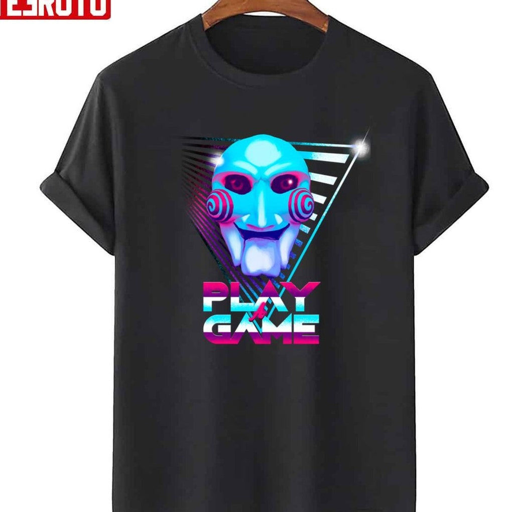 Play A Game Halloween Vintage Unisex T-Shirt