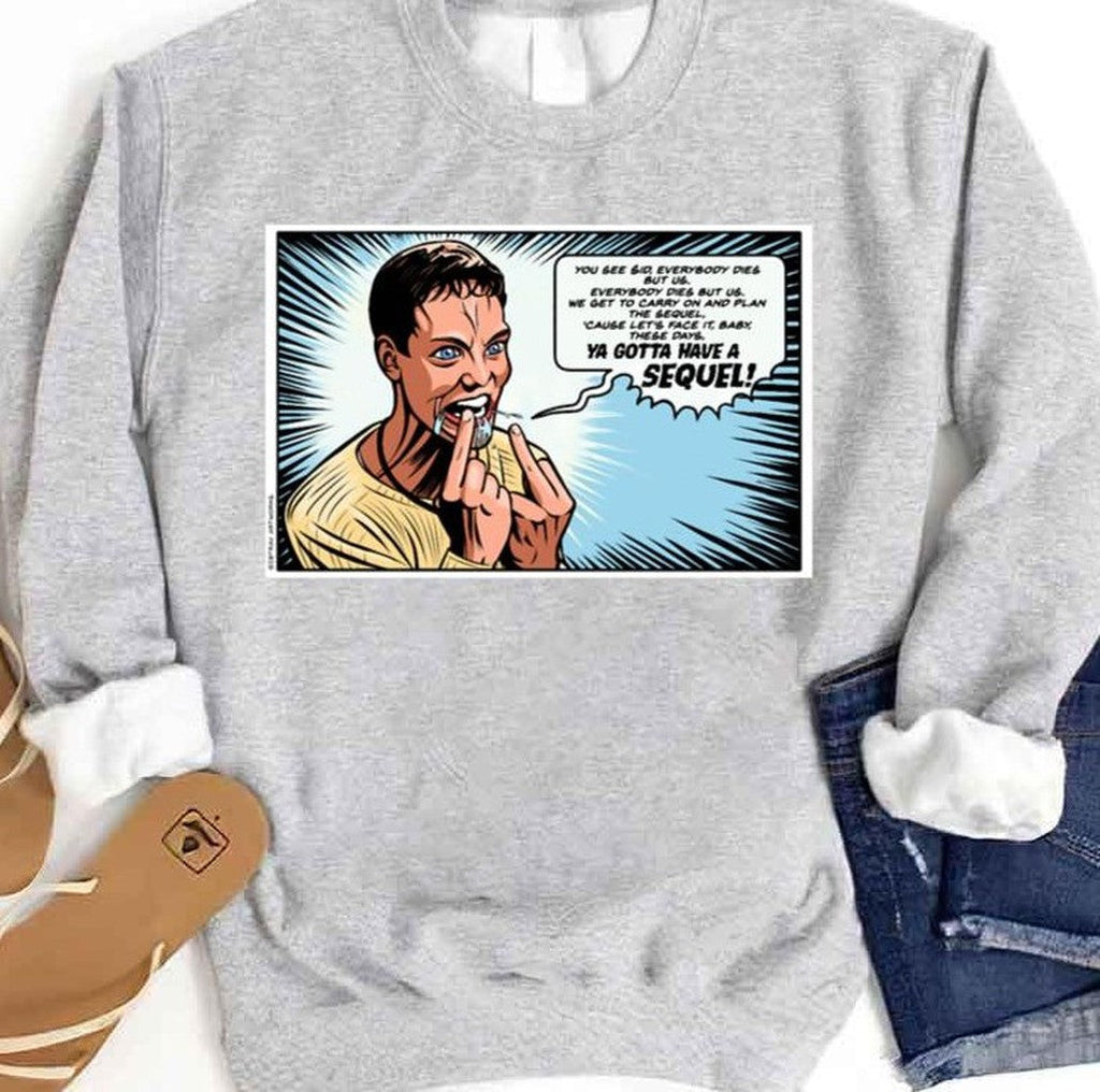 Stu Macher Scream Movie Comic Adaption P Matthew Lillard Unisex Sweatshirt