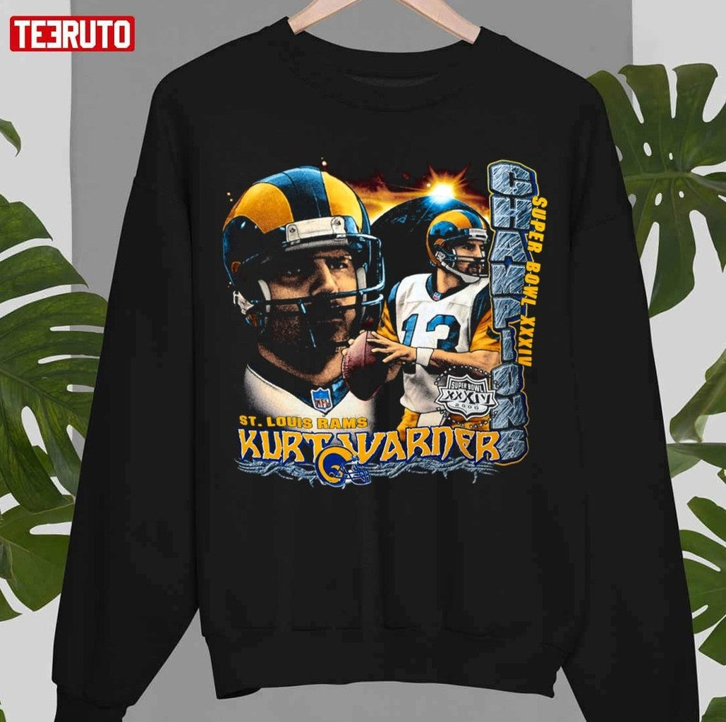 Scot Free Retro Design Kurt Warner Unisex Sweatshirt
