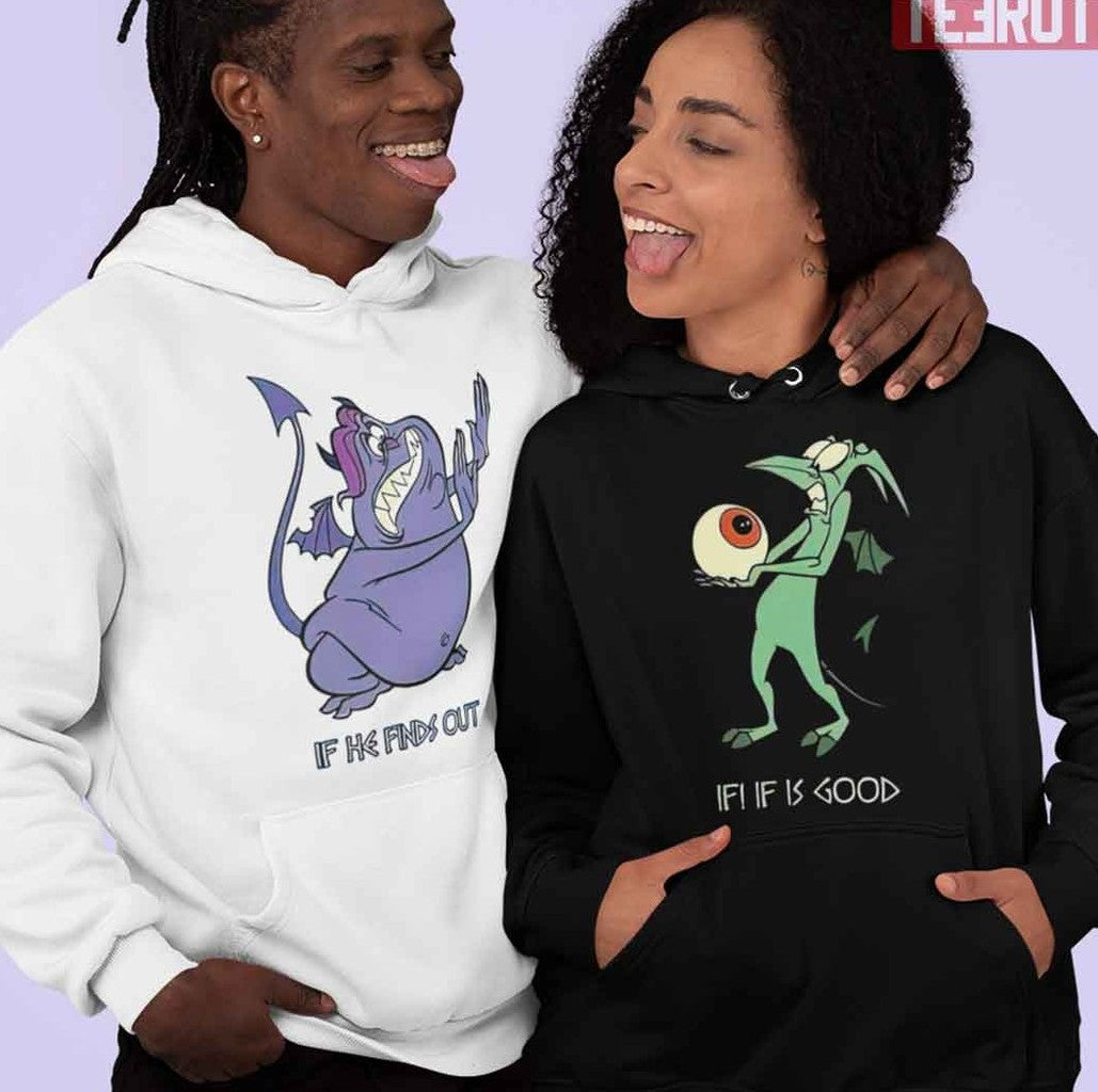 Pena And Panico Hercules If He Finds Out Funny Couple Matching Sweatshirt