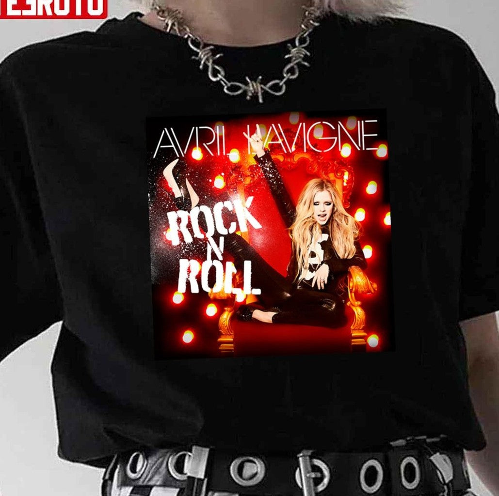Avril Lavigne Rock N Roll Unisex T-Shirt