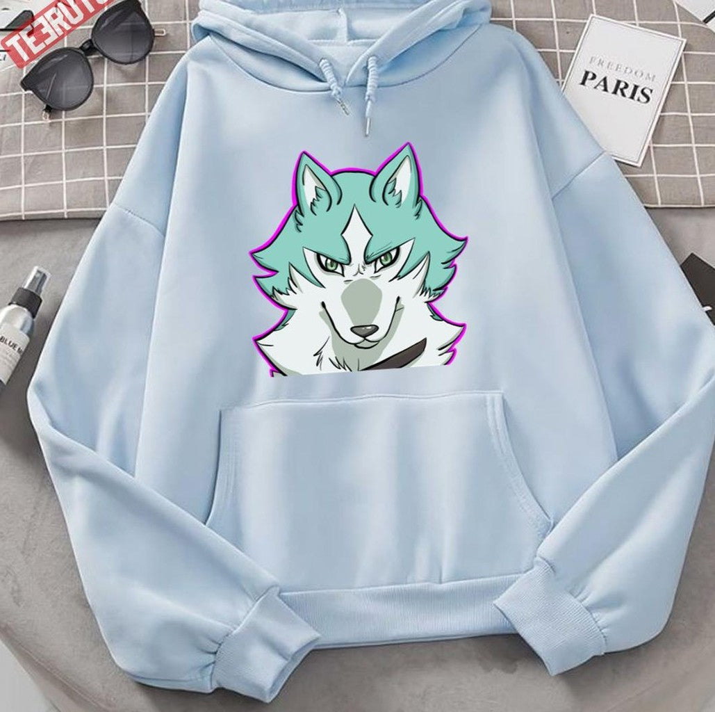 Shirou The Wolf Design Brand New Animal Bna Unisex Hoodie