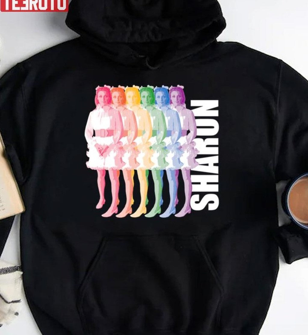 Sharon Tate Baby Doll Repeat Rainbow Unisex T-Shirt