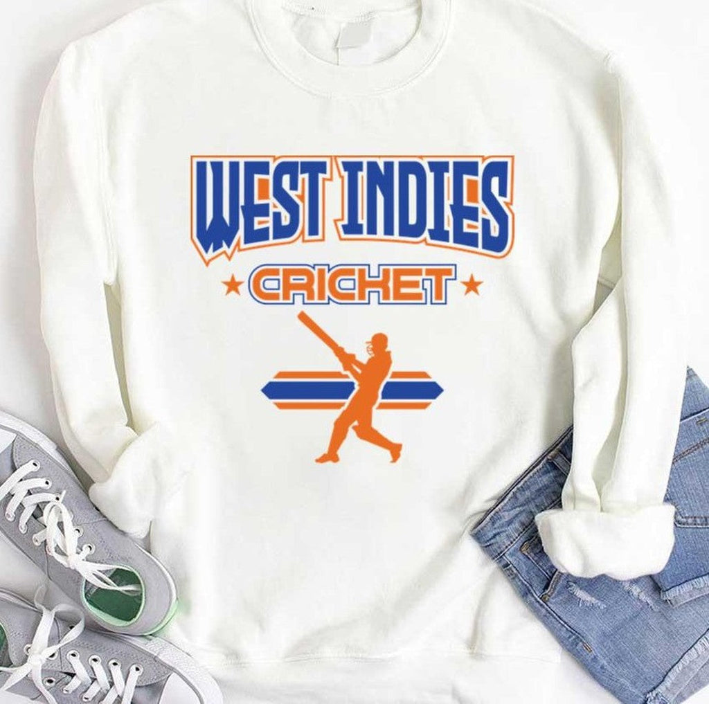 Retro West Indies Cricket Unisex Hoodie