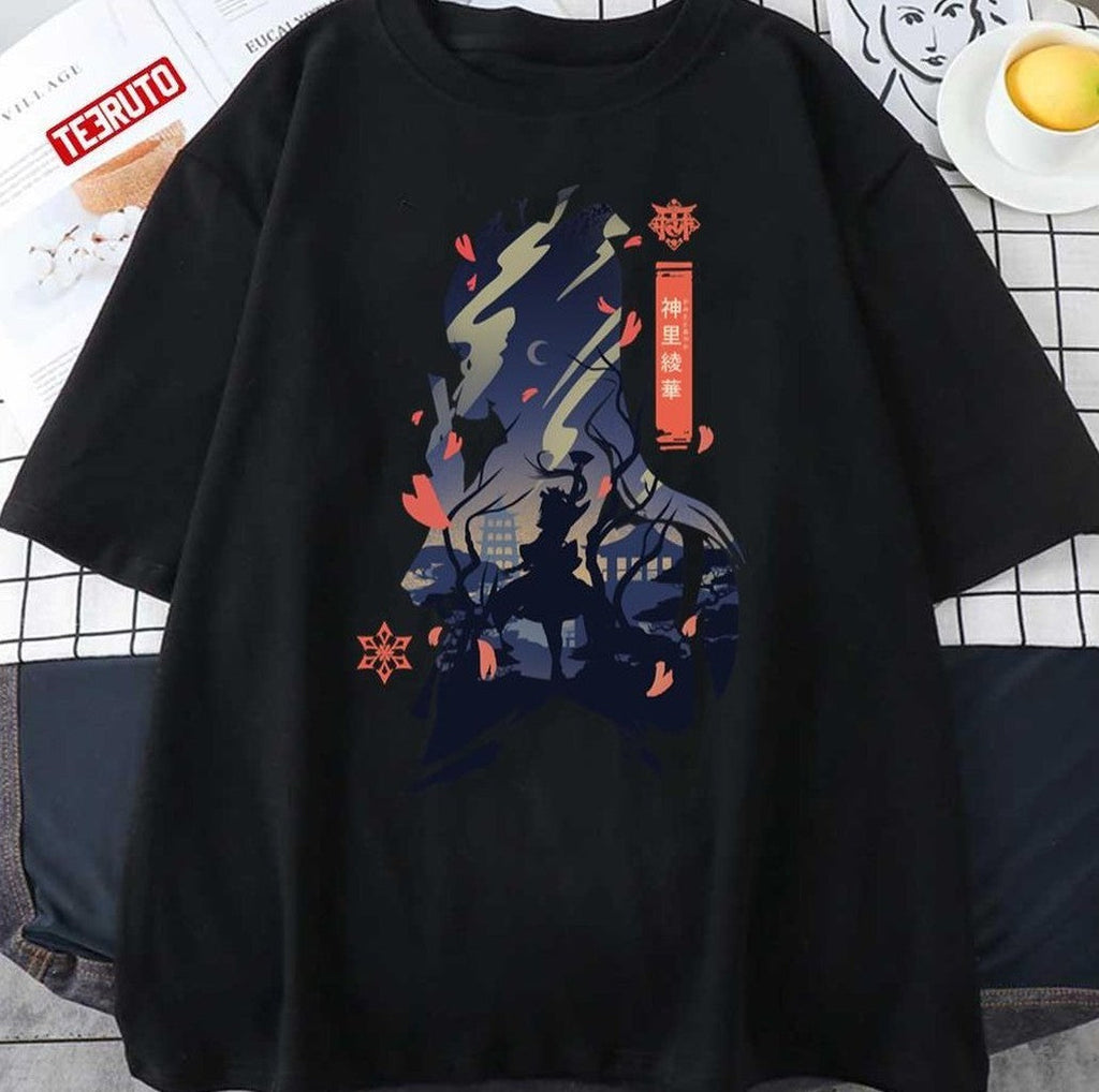 Ayaka Kamisato Genshin Impact Art Unisex T-Shirt
